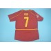 Portugal 2002 World Cup Home Red Soccer Jersey